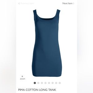NWOT Peruvian Connection Pima Cotton Long Tank